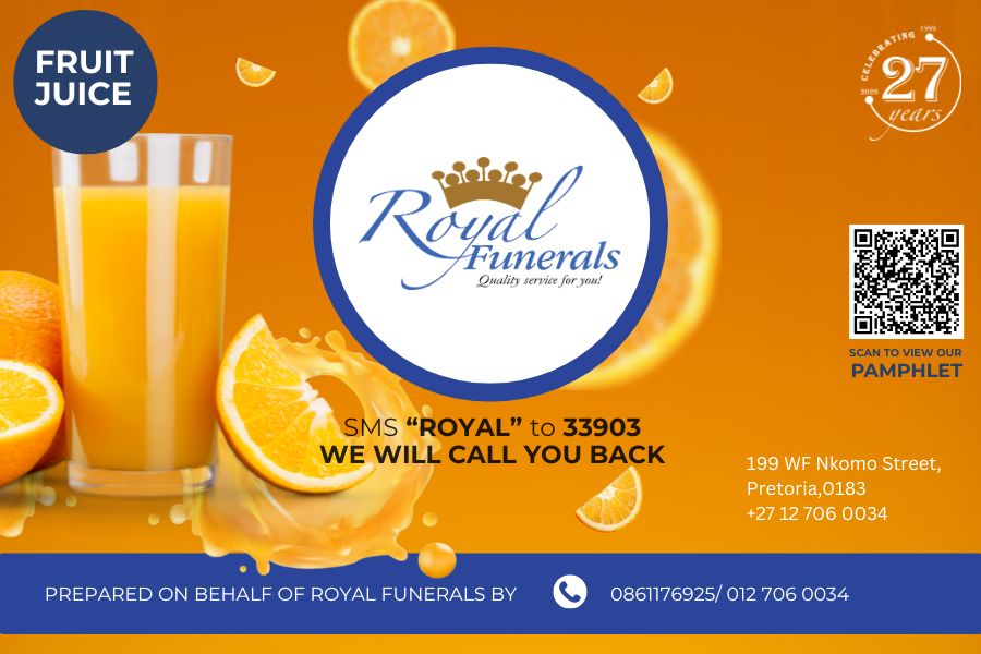 royal juice label